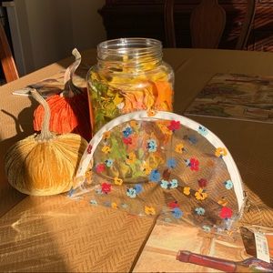 Madewell Floral Half- Moon Pouch